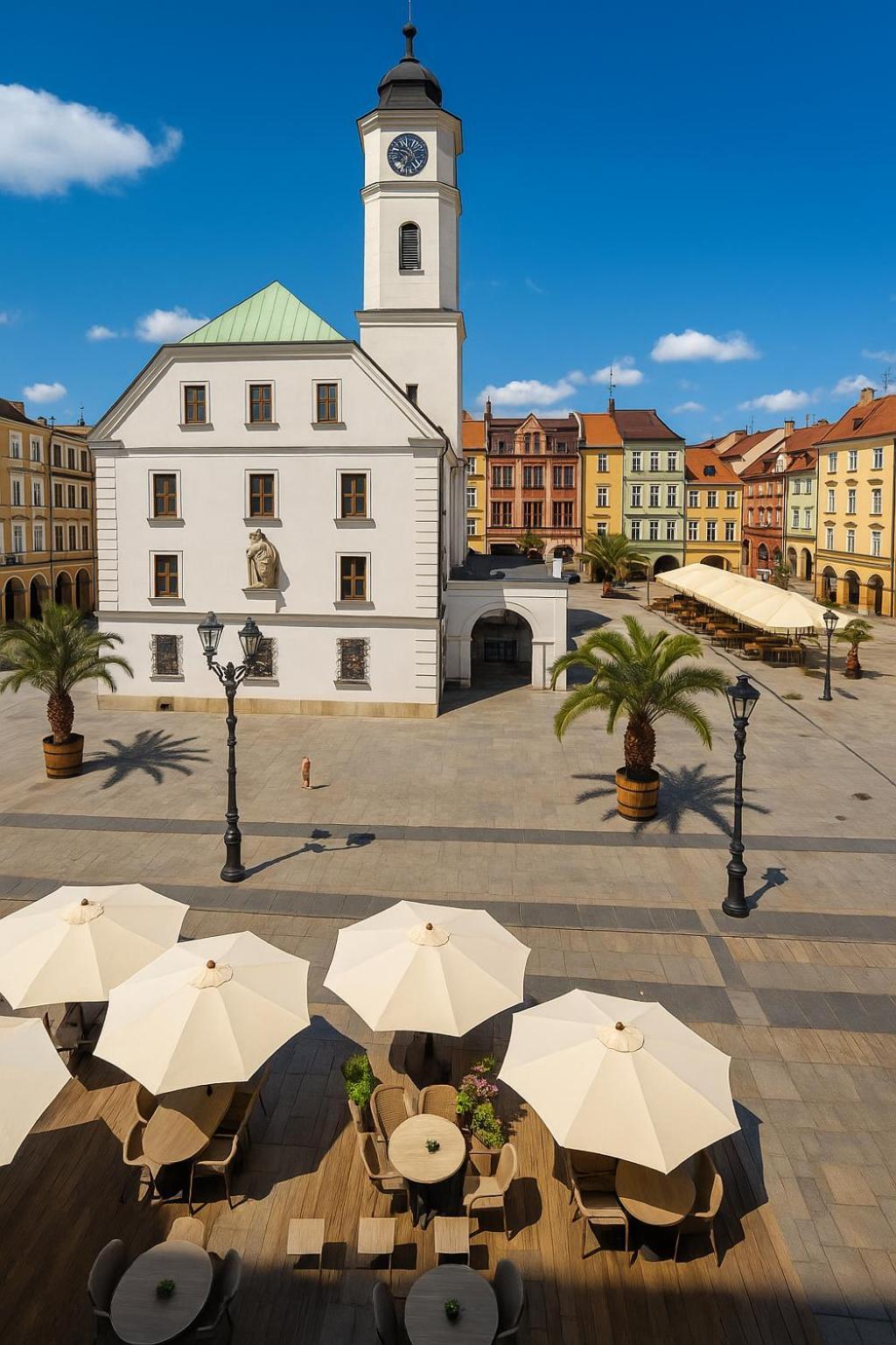 Rynek 23 Lux, Apartament Z Widokiem Na Ratusz Starego Miasta Gliwice Esterno foto